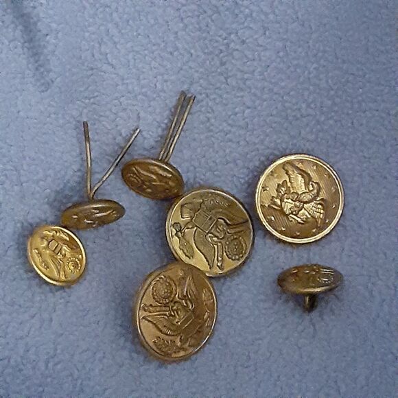 Vintage Lot of 6 Various Military  militaria - Picture 7 of 7